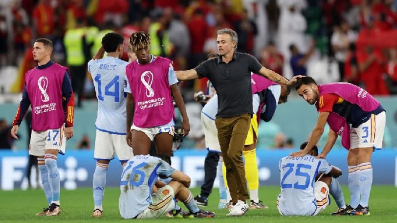 Luis Enrique, who gave 'homework' of 1000 penalties, trolled after Morocco knock Spain out of World Cup 2022 Luis Enrique, who gave 'homework' of 1000 penalties, trolled after Morocco knock Spain out of World Cup 2022