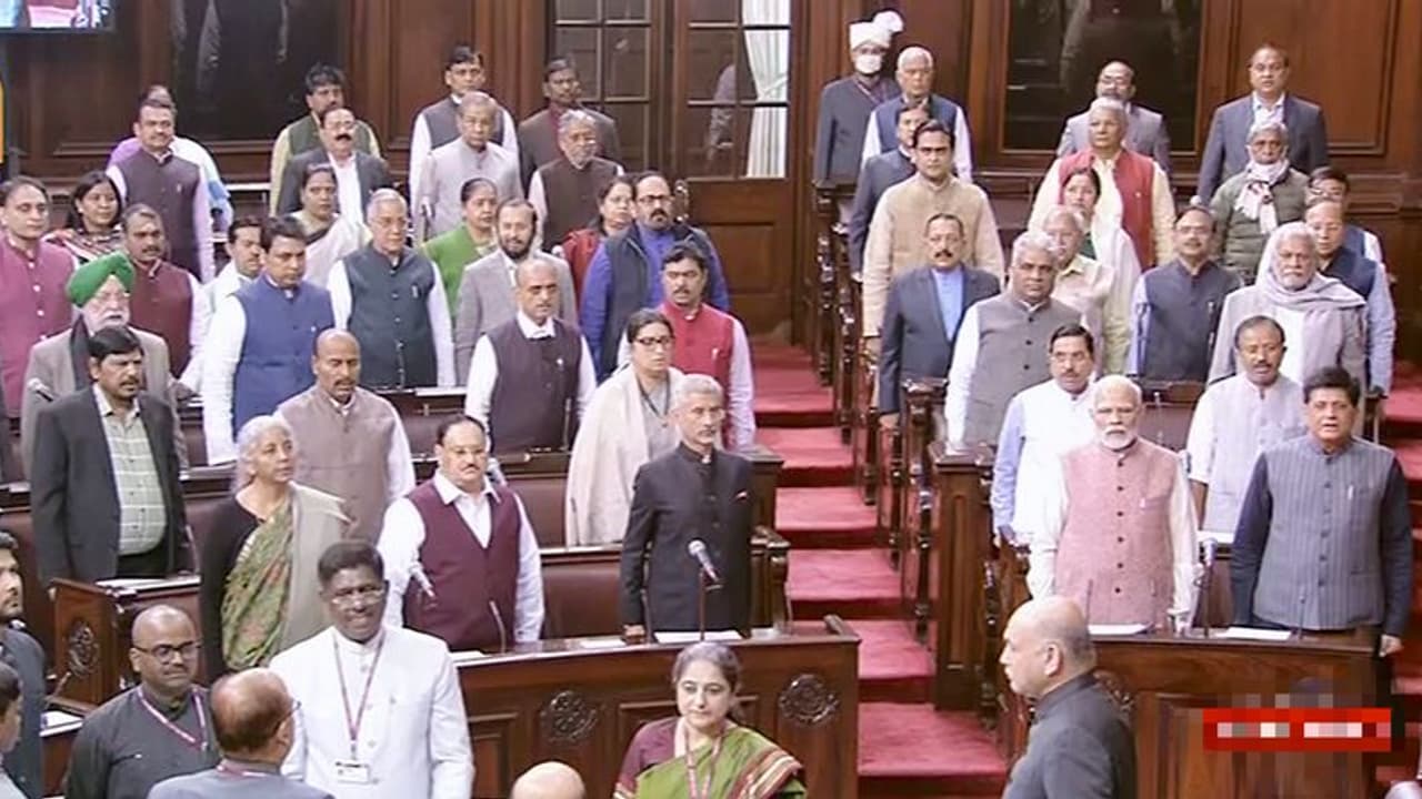 പാര്‍ലമെൻ്റിൻ്റെ ശീതകാല സമ്മേളനത്തിന് തുടക്കമായി: വിദേശകാര്യനയം പ്രഖ്യാപിക്കാൻ എസ്.ജയശങ്കര്‍