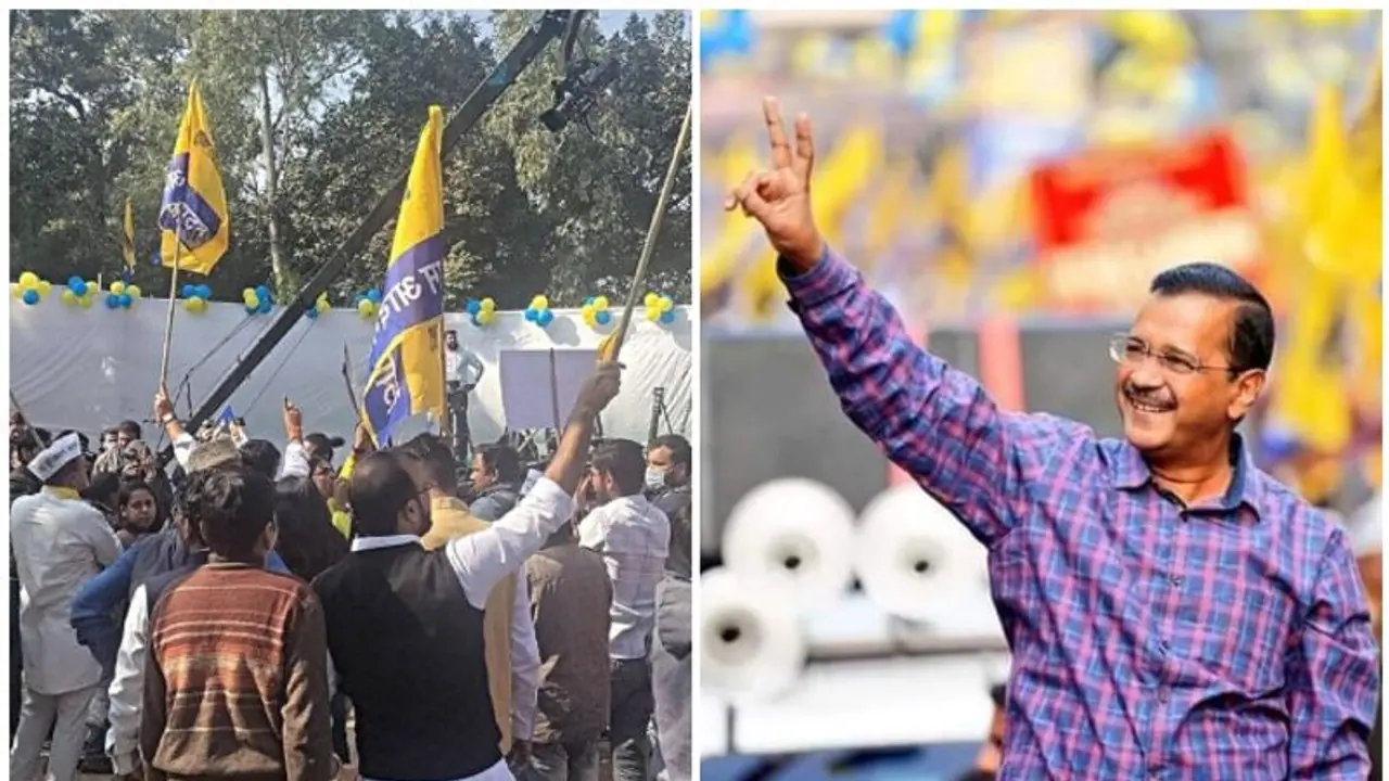 AAP breaks BJP's 15 year jinx, Kejriwal says 'Let's clean up Delhi'; seeks support from Opposition