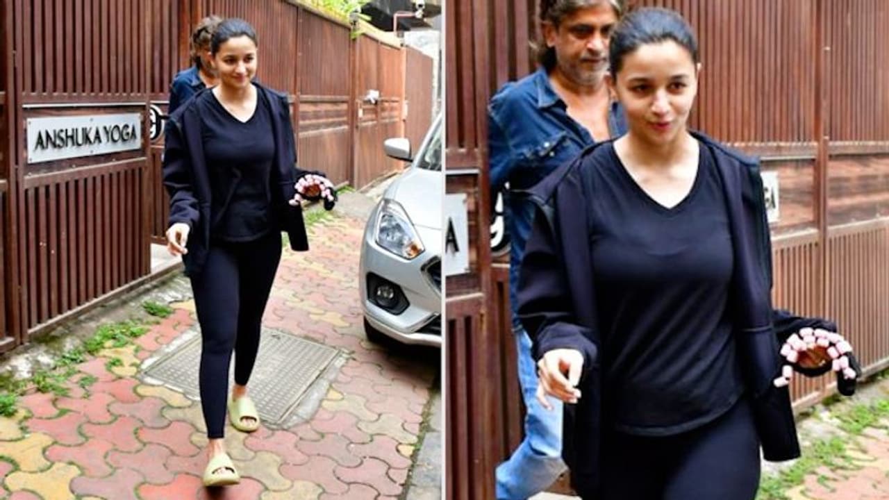 New Mommy Alia Bhatt is sweating hard to get back in shape post daughter Raha Kapoor's birth New Mommy Alia Bhatt is sweating hard to get back in shape post daughter Raha Kapoor's birth