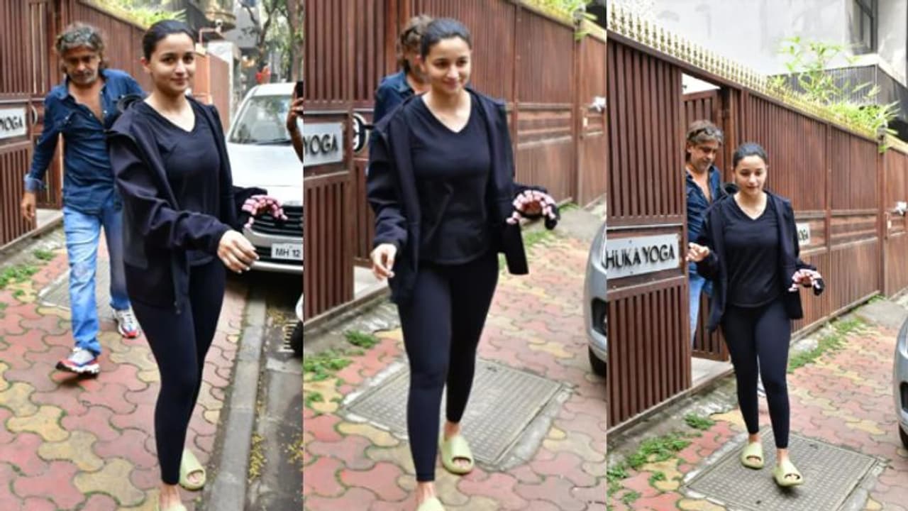 പ്രസവശേഷം വീണ്ടും ഫിറ്റ്നസിലേയ്ക്ക് മടങ്ങാൻ ആലിയ ഭട്ട്; ചിത്രങ്ങള്‍ വൈറല്‍