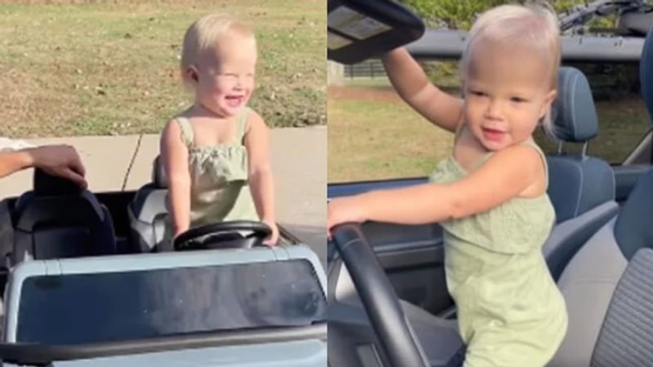 ഇങ്ങനെയും സര്പ്രൈസ് ചെയ്യാം; അച്ഛന്റെ സമ്മാനം കണ്ട മകളുടെ സന്തോഷം; വൈറലായി വീഡിയോ ഇങ്ങനെയും സര്പ്രൈസ് ചെയ്യാം; അച്ഛന്റെ സമ്മാനം കണ്ട മകളുടെ സന്തോഷം; വൈറലായി വീഡിയോ