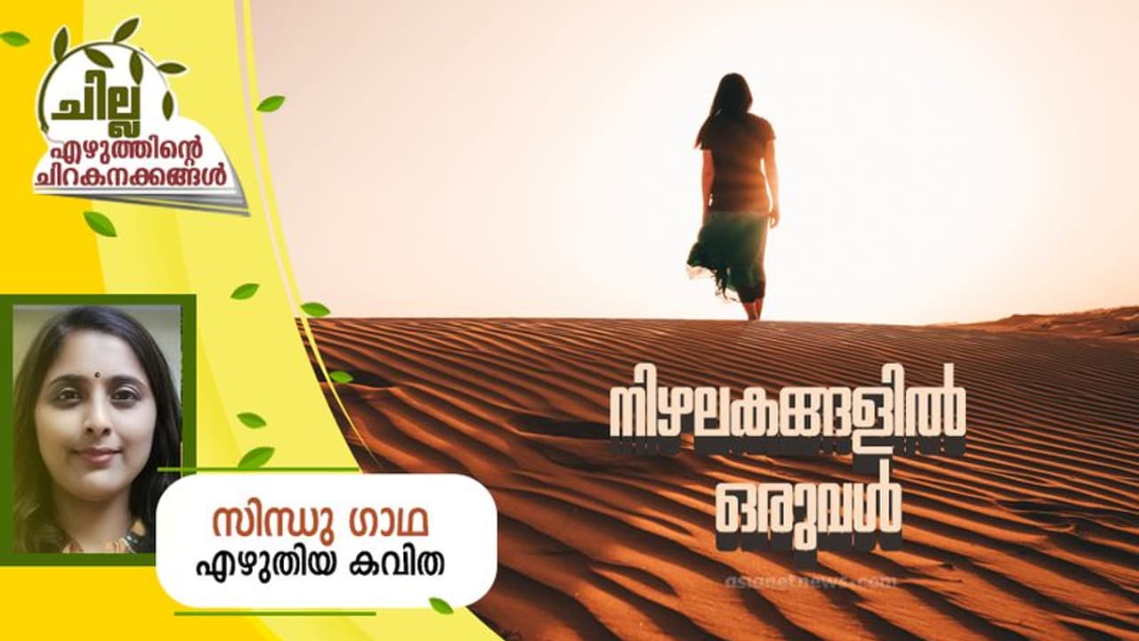 Malayalam Poem : നിഴലകങ്ങളില് ഒരുവള്, സിന്ധു ഗാഥ എഴുതിയ കവിത Malayalam Poem : നിഴലകങ്ങളില് ഒരുവള്, സിന്ധു ഗാഥ എഴുതിയ കവിത