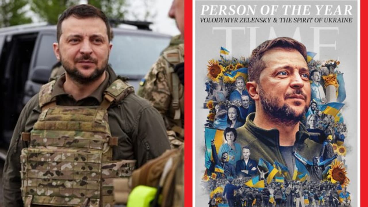 സമാധാന പ്രേമികളുടെ സ്വാതന്ത്ര്യത്തിനായുള്ള പോരിന് അംഗീകാരം; ടൈം മാഗസിന് പേഴ്സണ് ഓഫ് ദി ഇയറായി സെലന്സ്കി സമാധാന പ്രേമികളുടെ സ്വാതന്ത്ര്യത്തിനായുള്ള പോരിന് അംഗീകാരം; ടൈം മാഗസിന് പേഴ്സണ് ഓഫ് ദി ഇയറായി സെലന്സ്കി