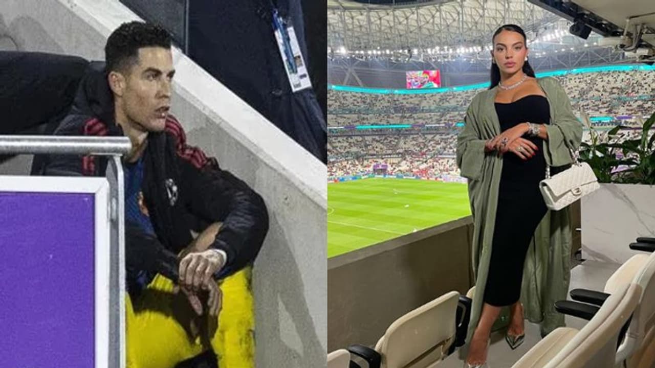 खूबसूरत ड्रेस पहन रोनाल्डो का मैच देख पहुंची गर्लफ्रेंड, लेकिन खिलाड़ी को नहीं खिलाया तो कोच को लगाई फटकार खूबसूरत ड्रेस पहन रोनाल्डो का मैच देख पहुंची गर्लफ्रेंड, लेकिन खिलाड़ी को नहीं खिलाया तो कोच को लगाई फटकार