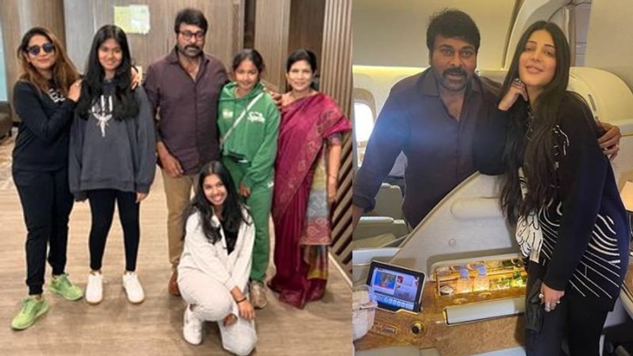 ‘ఫ్యామిలీతో విహారయాత్ర.. శృతి హాసన్ తో వీరయ్య యాత్ర’.. వైరల్ గా మారిన మెగాస్టార్ చిరంజీవి కామెంట్స్.! ‘ఫ్యామిలీతో విహారయాత్ర.. శృతి హాసన్ తో వీరయ్య యాత్ర’.. వైరల్ గా మారిన మెగాస్టార్ చిరంజీవి కామెంట్స్.!