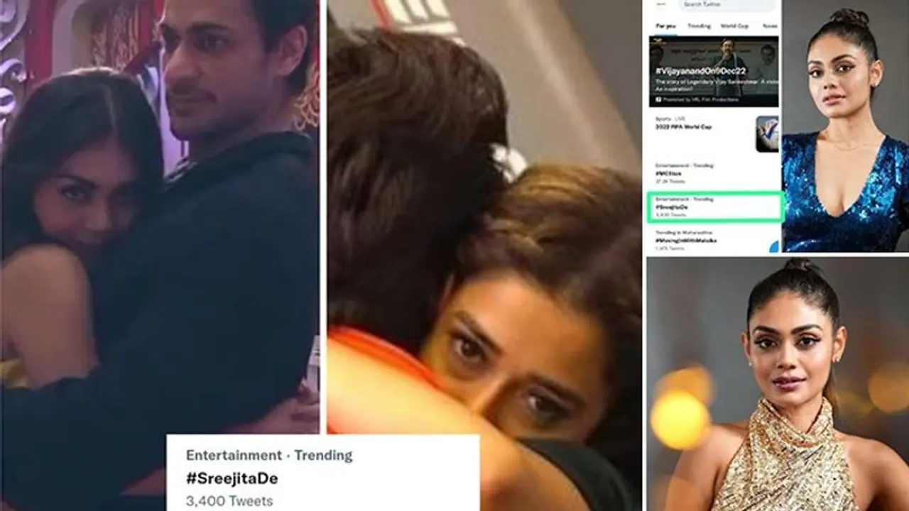 Sreejita De re enacts how Tina Dutta hugs Shalin when the camera is on them, making audiences go ROFL
