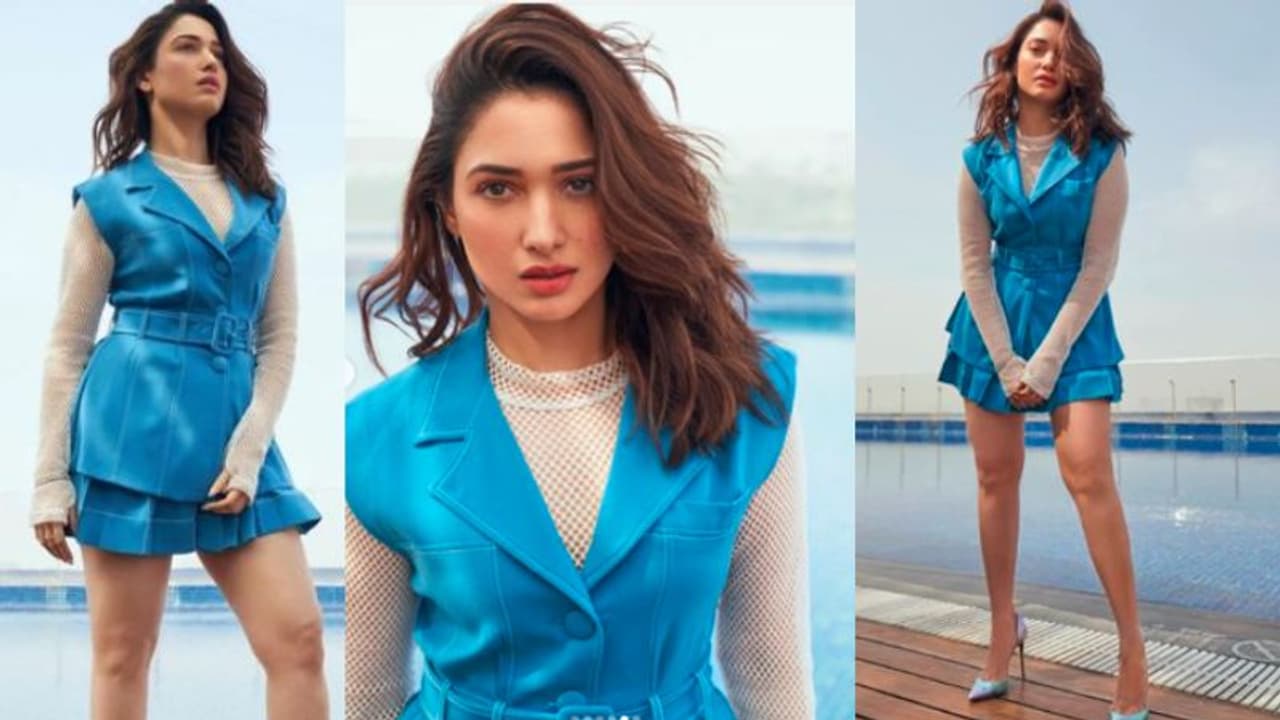 മിനി ഡ്രസ്സിൽ തിളങ്ങി തമന്ന; ചിത്രങ്ങള് വൈറല്... മിനി ഡ്രസ്സിൽ തിളങ്ങി തമന്ന; ചിത്രങ്ങള് വൈറല്...