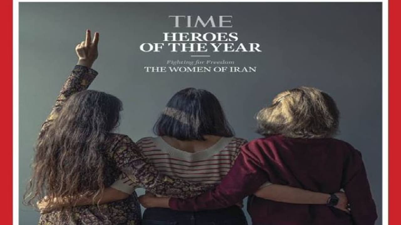 ഇറാനിലെ സ്ത്രീകളുടെ പോരാട്ടത്തെ ആദരിച്ച് ടൈം മാഗസിന്; 'ഹീറോസ് ഓഫ് ദ ഇയര്' ആയി ഇറാന് സ്ത്രീകള് ഇറാനിലെ സ്ത്രീകളുടെ പോരാട്ടത്തെ ആദരിച്ച് ടൈം മാഗസിന്; 'ഹീറോസ് ഓഫ് ദ ഇയര്' ആയി ഇറാന് സ്ത്രീകള്