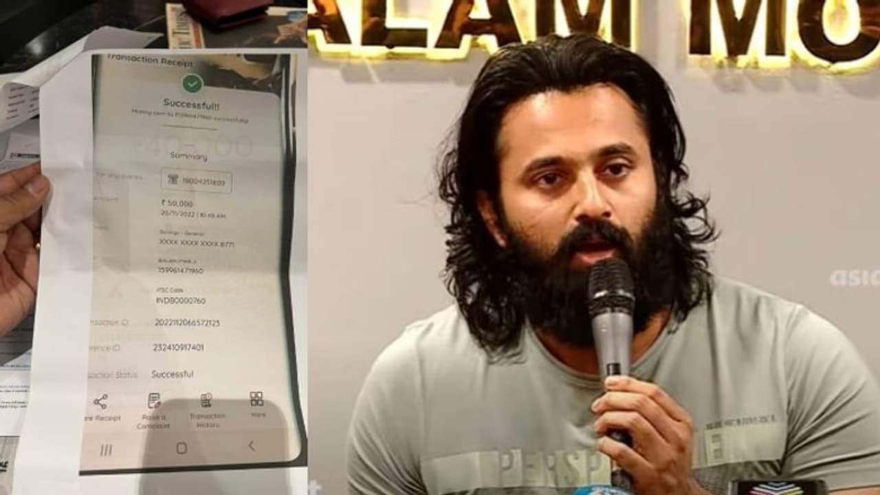 'പ്രതിദിനം 10,000 വച്ച് ബാലയ്ക്ക് നല്‍കിയത് 2 ലക്ഷം'; തെളിവുമായി ഉണ്ണി മുകുന്ദന്‍