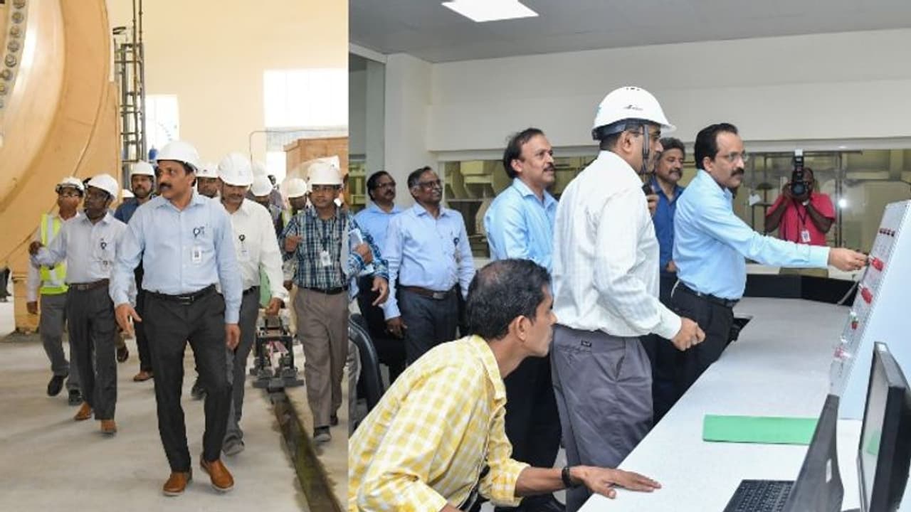 ട്രൈസോണിക് വിൻഡ് ടണലിന്റെ ആദ്യ "ബ്ലോ ഡൗൺ" പരീക്ഷണം വിജയകരം ട്രൈസോണിക് വിൻഡ് ടണലിന്റെ ആദ്യ "ബ്ലോ ഡൗൺ" പരീക്ഷണം വിജയകരം