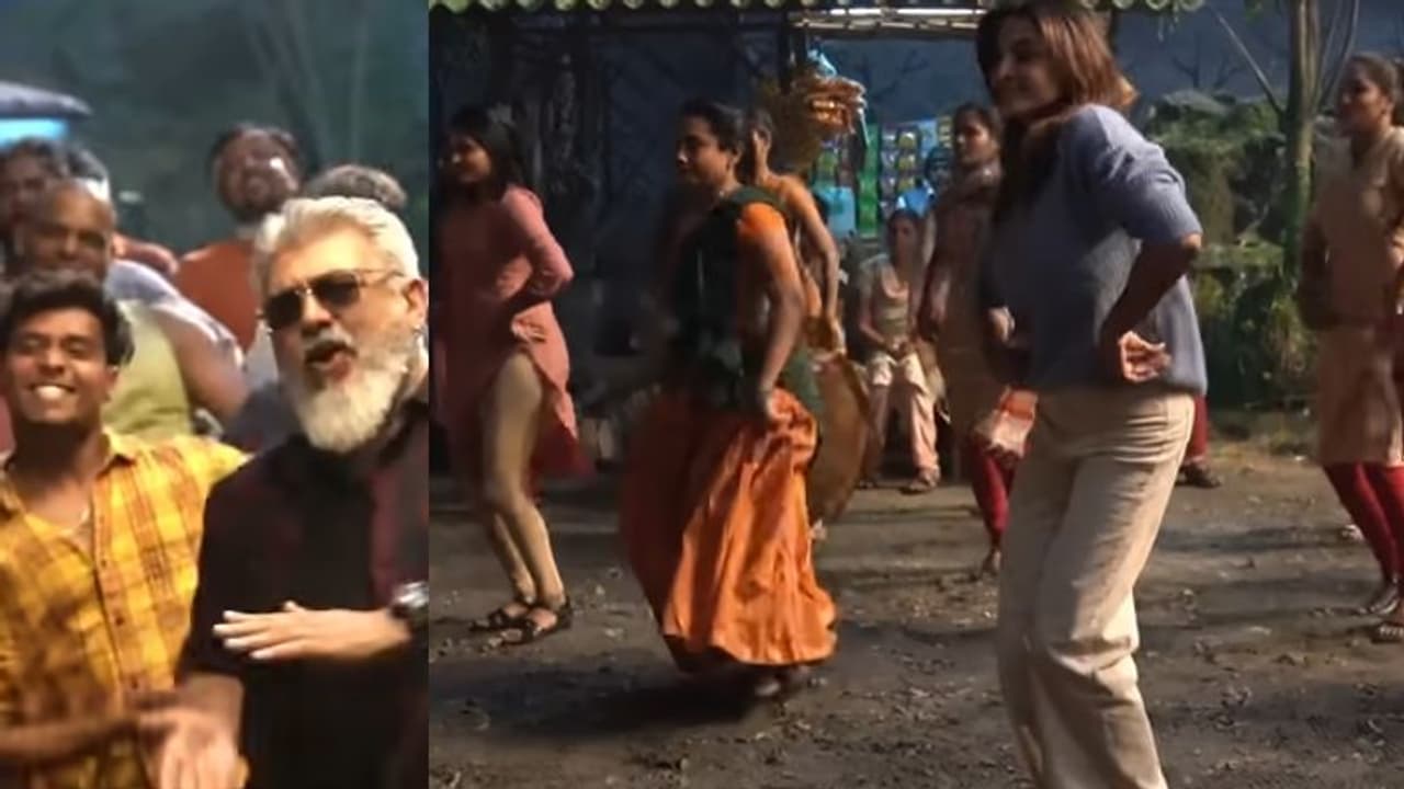 സ്റ്റൈലൻ ഡാൻസുമായി അജിത്തും മഞ്‍ജു വാര്യരും, 'തുനിവി'ലെ ഗാനം ഹിറ്റ്