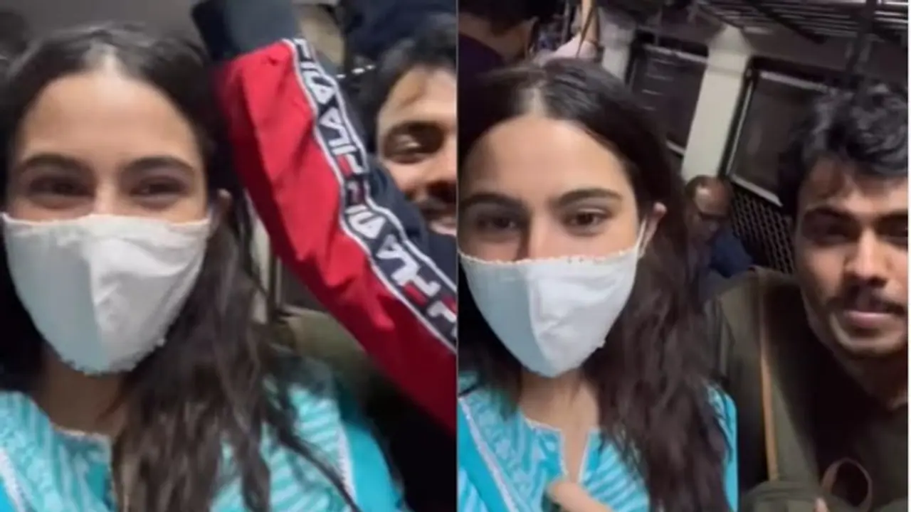 ಮುಂಬೈ ಲೋಕಲ್ ಟ್ರೈನ್ ಹತ್ತಿದ ಸಾರಾ ಅಲಿ ಖಾನ್; 'ನಮ್ಮ ಪ್ರಪಂಚಕ್ಕೆ ಸ್ವಾಗತ' ಎಂದ ನೆಟ್ಟಿಗರು ಮುಂಬೈ ಲೋಕಲ್ ಟ್ರೈನ್ ಹತ್ತಿದ ಸಾರಾ ಅಲಿ ಖಾನ್; 'ನಮ್ಮ ಪ್ರಪಂಚಕ್ಕೆ ಸ್ವಾಗತ' ಎಂದ ನೆಟ್ಟಿಗರು