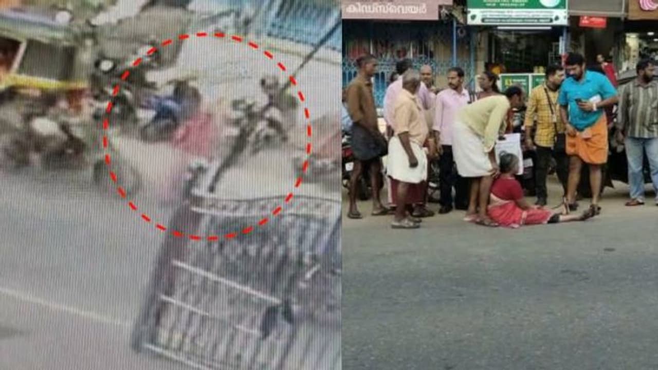 നെയ്യാറ്റിന്കര നഗരത്തില് പട്ടാപ്പകല് വൃദ്ധയെ ഇടിച്ചിട്ട വാഹനം നിര്ത്താതെ പോയി, സിസിടിവി ദൃശ്യങ്ങള് നെയ്യാറ്റിന്കര നഗരത്തില് പട്ടാപ്പകല് വൃദ്ധയെ ഇടിച്ചിട്ട വാഹനം നിര്ത്താതെ പോയി, സിസിടിവി ദൃശ്യങ്ങള്