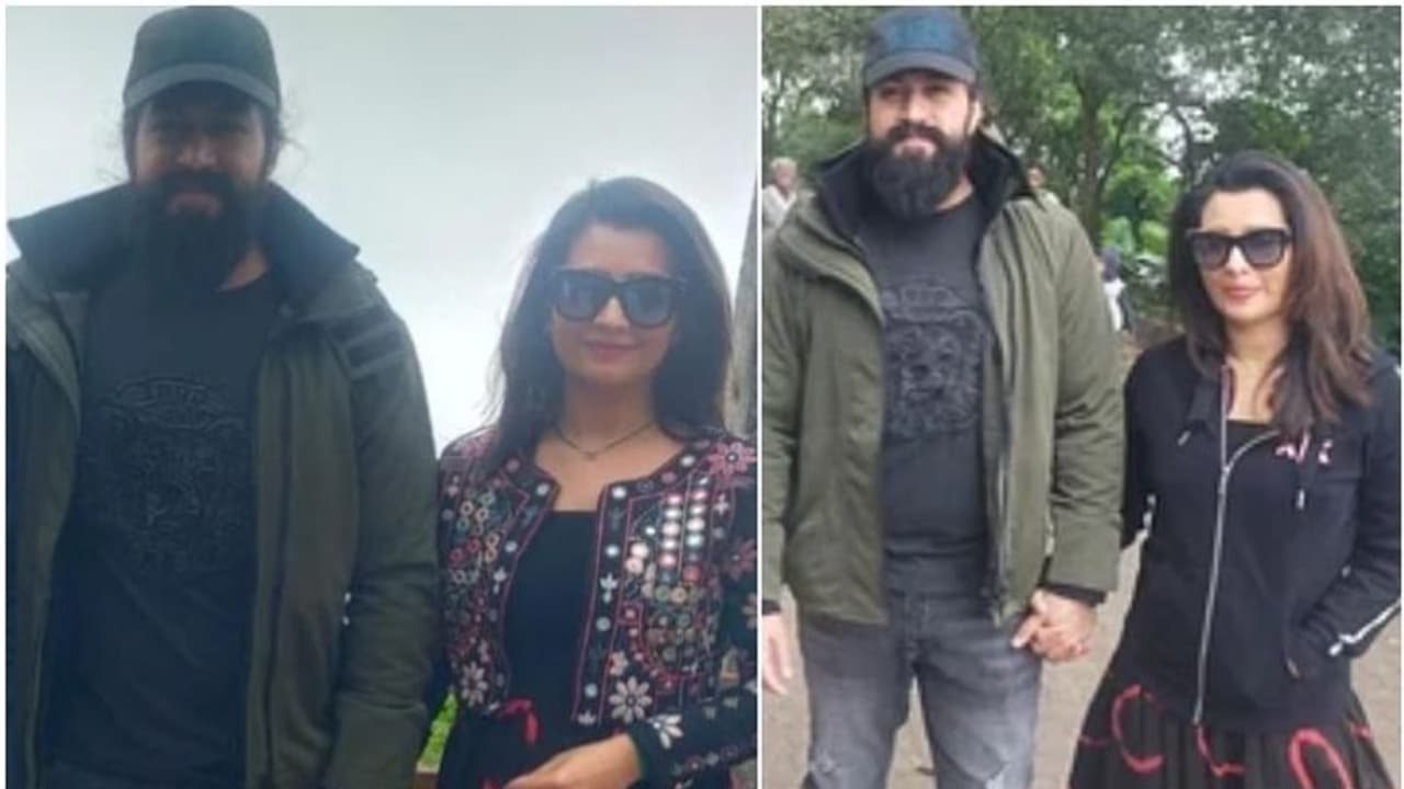 ಮಳೆಯ ನಡುವೆಯೂ ನಂದಿಬೆಟ್ಟಕ್ಕೆ ಹೋದ ಯಶ್ ದಂಪತಿ; ಫೋಟೋ ವೈರಲ್ 