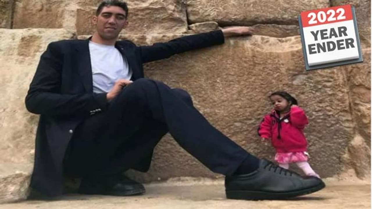 YEAR ENDER 2022 : दुनिया के सबसे लंबे इंसान 'सुल्तान' की ये तस्वीरें इस साल रही सुर्खियों में