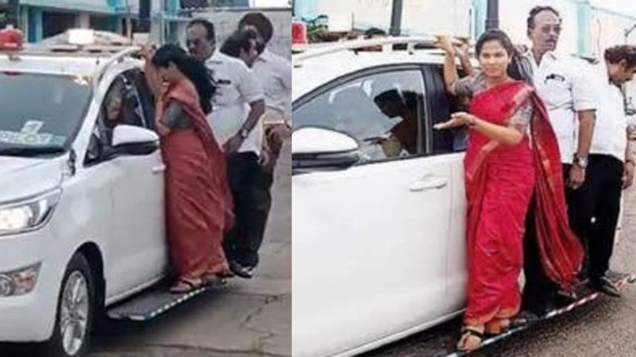 மேயர் பிரியா வாகனத்தில் தொங்கியதை கூட விட்டுடலாம்.. ஆனால்.. ஆளுங்கட்சியை இறங்கி அடிக்கும் பாஜக..! மேயர் பிரியா வாகனத்தில் தொங்கியதை கூட விட்டுடலாம்.. ஆனால்.. ஆளுங்கட்சியை இறங்கி அடிக்கும் பாஜக..!
