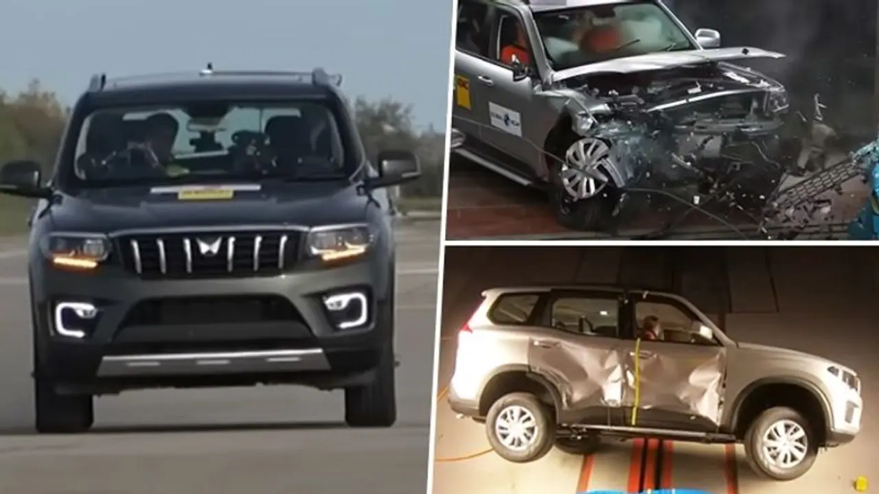 2022 Mahindra Scorpio N scores 5 star Global NCAP rating | WATCH