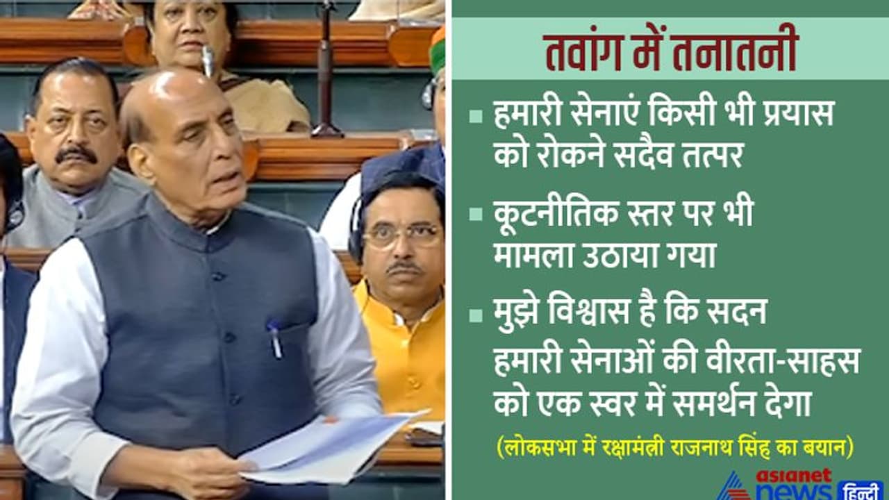 LAC पर चीन की हरकत: रक्षामंत्री ने सदन में दिया बयान बात 'हमारी सेनाएं ऐसे प्रयासों को रोकने में सदैव तत्पर' LAC पर चीन की हरकत: रक्षामंत्री ने सदन में दिया बयान बात 'हमारी सेनाएं ऐसे प्रयासों को रोकने में सदैव तत्पर'