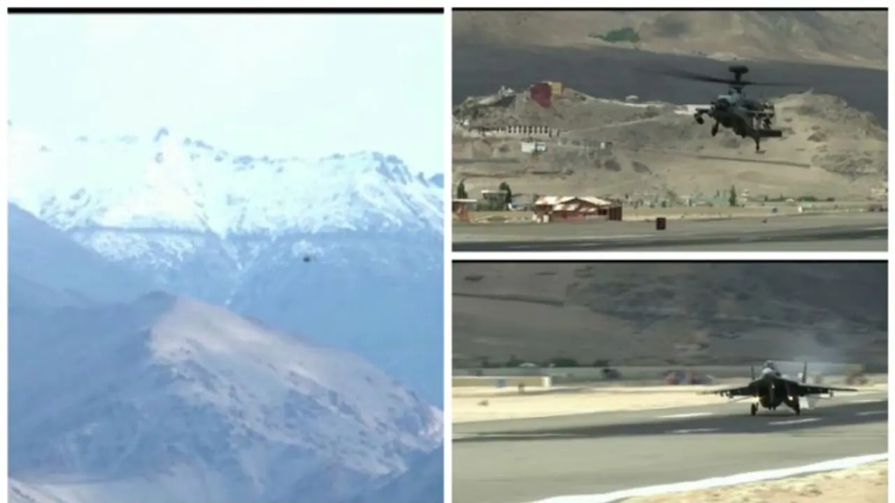 ഇന്ത്യ ചൈന അതിർത്തിയിൽ നിന്ന് കരസേന പിൻമാറില്ല; വടക്കുകിഴക്കൻ മേഖലയിലെ വ്യോമ സേനാഭ്യാസത്തിന് തുടക്കം ഇന്ത്യ ചൈന അതിർത്തിയിൽ നിന്ന് കരസേന പിൻമാറില്ല; വടക്കുകിഴക്കൻ മേഖലയിലെ വ്യോമ സേനാഭ്യാസത്തിന് തുടക്കം