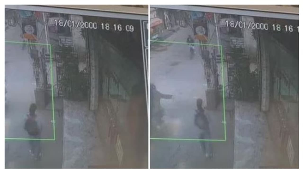 ബൈക്കിലെത്തിയ യുവാവ് 17കാരിക്കുനേരെ ആസിഡ് എറിഞ്ഞു, ​ഗുരുതര പരിക്ക് വീഡിയോ