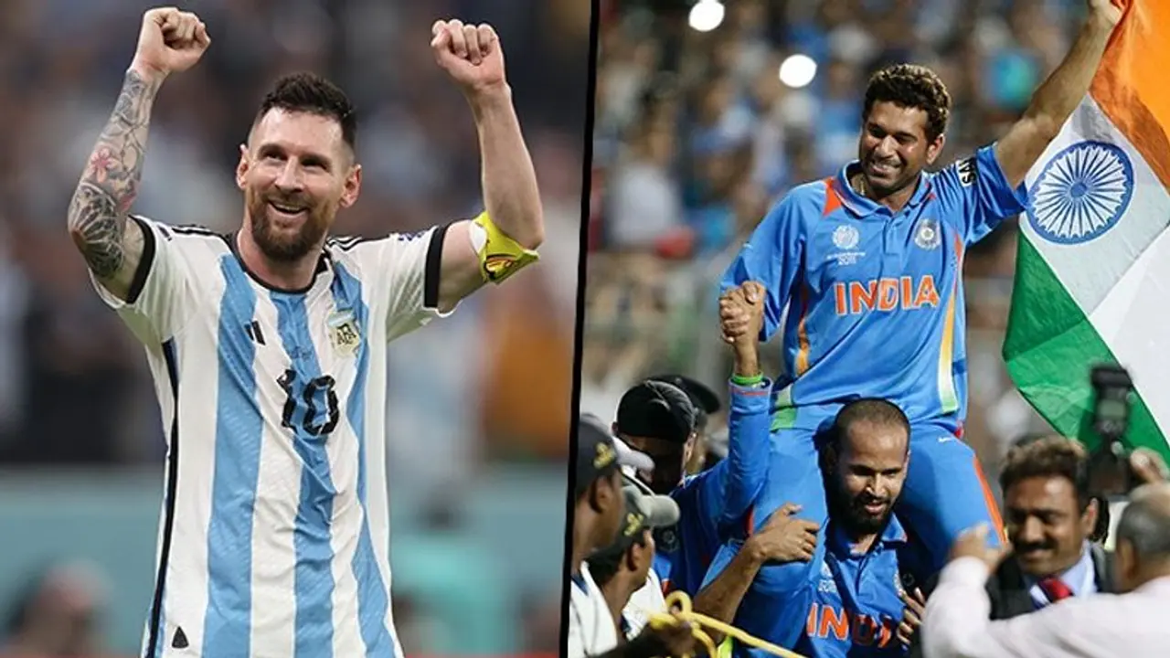 Indian fans await Argentina's Messi to have his '2011 Tendulkar moment' at Qatar World Cup 2022 final