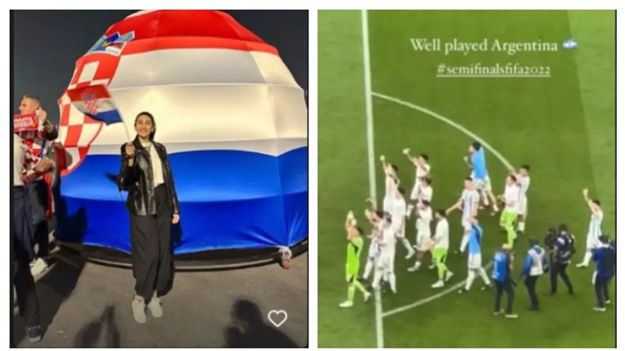 FIFA World Cup 2022: Karisma Kapoor enjoys Argentina Vs Croatia match; shares her experience on Instagram 