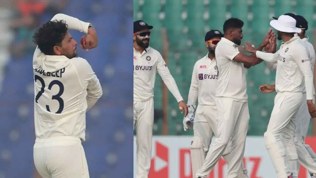 తిప్పేసిన కుల్దీప్, మ్యాజిక్ చేసిన సిరాజ్... తొలి టెస్టులో పీకల్లోతు కష్టాల్లో బంగ్లాదేశ్... తిప్పేసిన కుల్దీప్, మ్యాజిక్ చేసిన సిరాజ్... తొలి టెస్టులో పీకల్లోతు కష్టాల్లో బంగ్లాదేశ్...