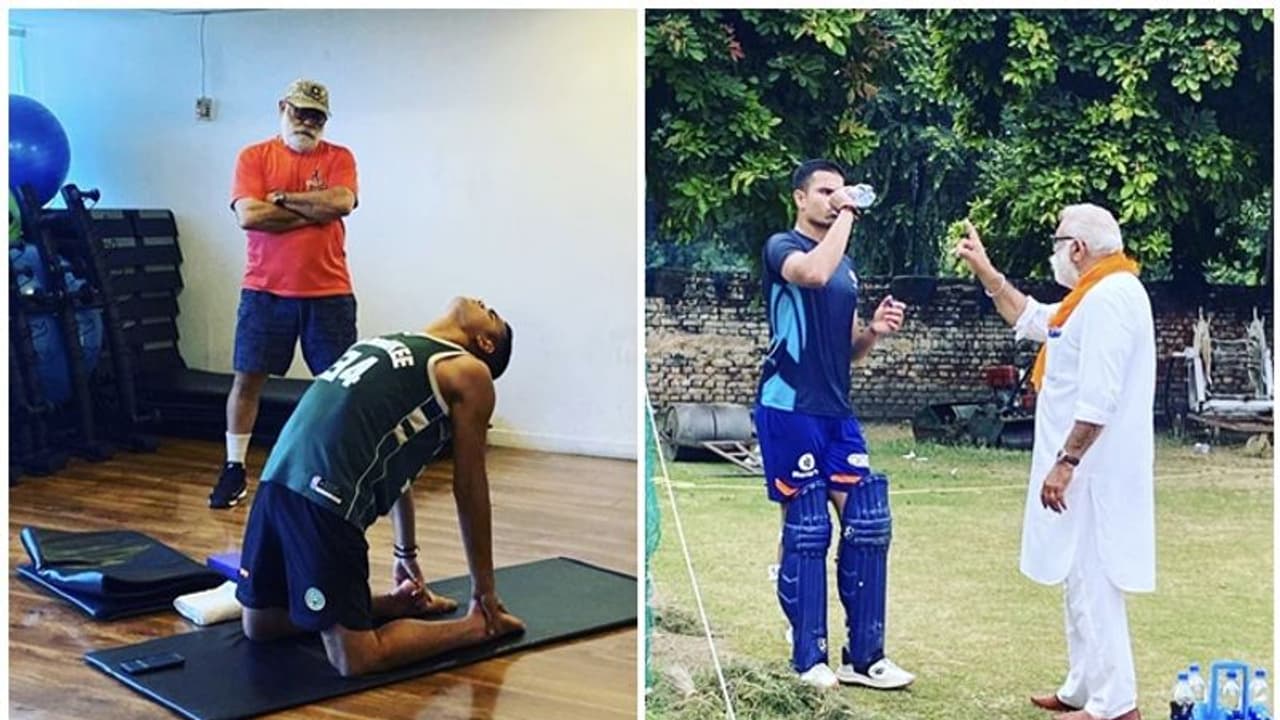 'ಮುಂದೊಂದು ದಿನ ಖಂಡಿತಾ ದೊಡ್ಡ ಆಲ್ರೌಂಡರ್ ಆಗ್ತೀಯಾ..' ಸಚಿನ್ ಪುತ್ರನಿಗೆ ಯುವರಾಜ್ ತಂದೆಯ ಸಂದೇಶ! 'ಮುಂದೊಂದು ದಿನ ಖಂಡಿತಾ ದೊಡ್ಡ ಆಲ್ರೌಂಡರ್ ಆಗ್ತೀಯಾ..' ಸಚಿನ್ ಪುತ್ರನಿಗೆ ಯುವರಾಜ್ ತಂದೆಯ ಸಂದೇಶ!