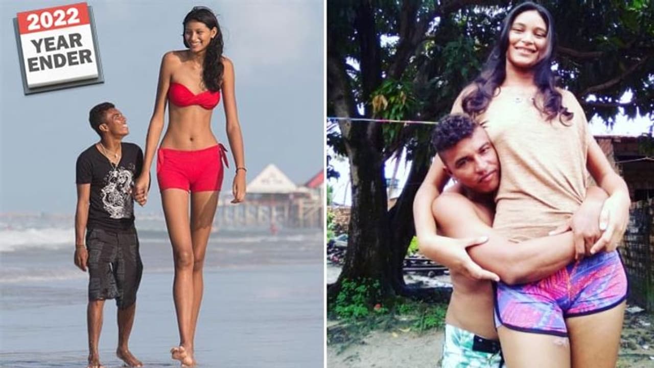 YEAR ENDER 2022 : 7 फीट की बीवी और 5 फीट का पति, इस साल इस वजह से चर्चा में रहा ये अनोखा कपल YEAR ENDER 2022 : 7 फीट की बीवी और 5 फीट का पति, इस साल इस वजह से चर्चा में रहा ये अनोखा कपल