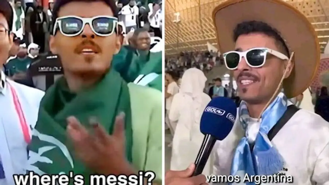 From 'Where's Messi?' to 'Vamos Argentina': Saudi Arabia supporter's U turn drives World Cup 2022 fans crazy
