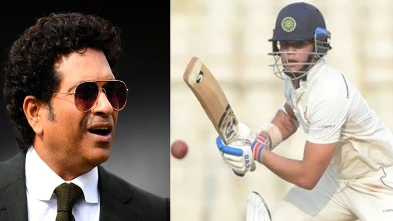 மகன் அர்ஜுன் அடித்த முதல் சதம்.. ஒரு தந்தையாக சச்சின் டெண்டுல்கர் பெருமை மகன் அர்ஜுன் அடித்த முதல் சதம்.. ஒரு தந்தையாக சச்சின் டெண்டுல்கர் பெருமை