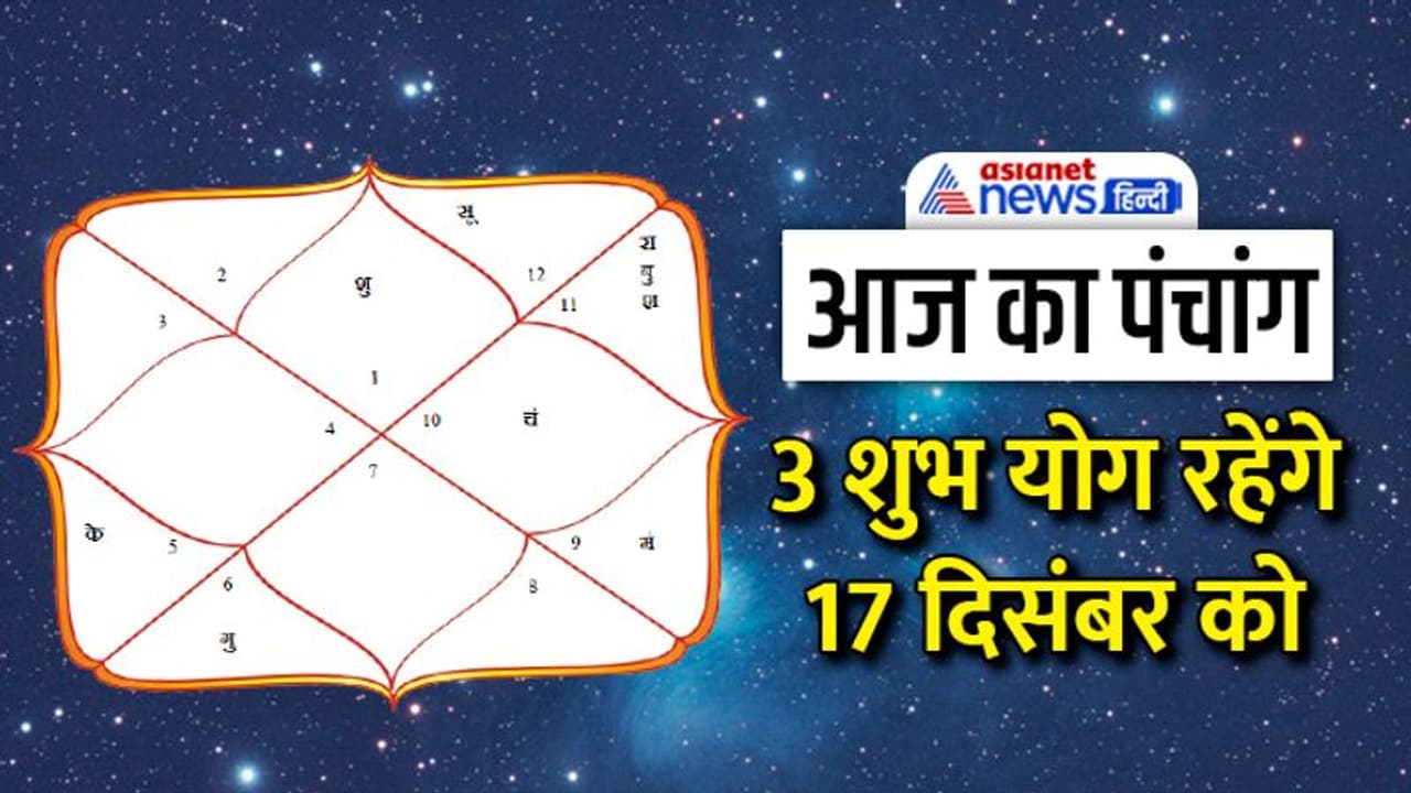 Aaj Ka Panchang 17 दिसंबर 2022 का पंचांग: दिन भर रहेंगे मृत्यु और उत्पात योग, जानें राहुकाल का समय Aaj Ka Panchang 17 दिसंबर 2022 का पंचांग: दिन भर रहेंगे मृत्यु और उत्पात योग, जानें राहुकाल का समय