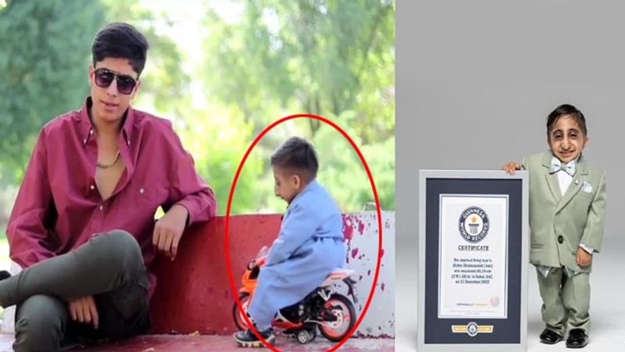 Shortest Man : दुनिया के सबसे छोटे इंसान ने बताया कि मोबाइल फोन भी उन्हें लगता है भारी, जीते हैं ऐसी लाइफ Shortest Man : दुनिया के सबसे छोटे इंसान ने बताया कि मोबाइल फोन भी उन्हें लगता है भारी, जीते हैं ऐसी लाइफ