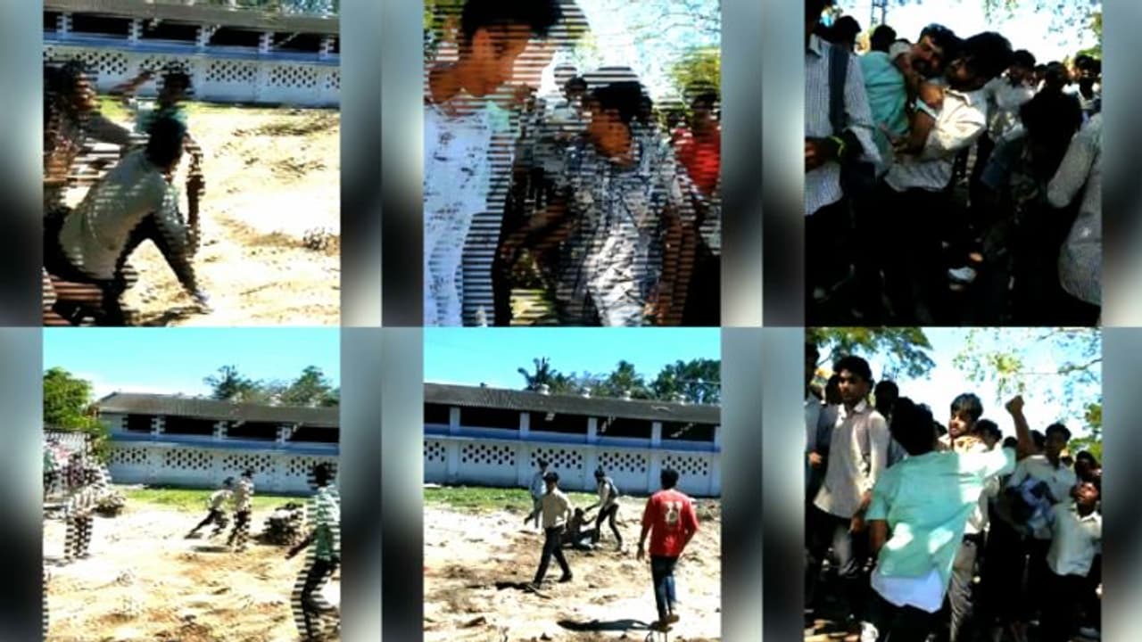 ആലപ്പുഴയിൽ വിദ്യാർത്ഥികൾ നടുറോഡിൽ തമ്മിൽത്തല്ലി, ദൃശ്യങ്ങൾ വൈറൽ; രക്ഷിതാക്കളെയടക്കം പൊലീസ് വിളിപ്പിച്ചു ആലപ്പുഴയിൽ വിദ്യാർത്ഥികൾ നടുറോഡിൽ തമ്മിൽത്തല്ലി, ദൃശ്യങ്ങൾ വൈറൽ; രക്ഷിതാക്കളെയടക്കം പൊലീസ് വിളിപ്പിച്ചു