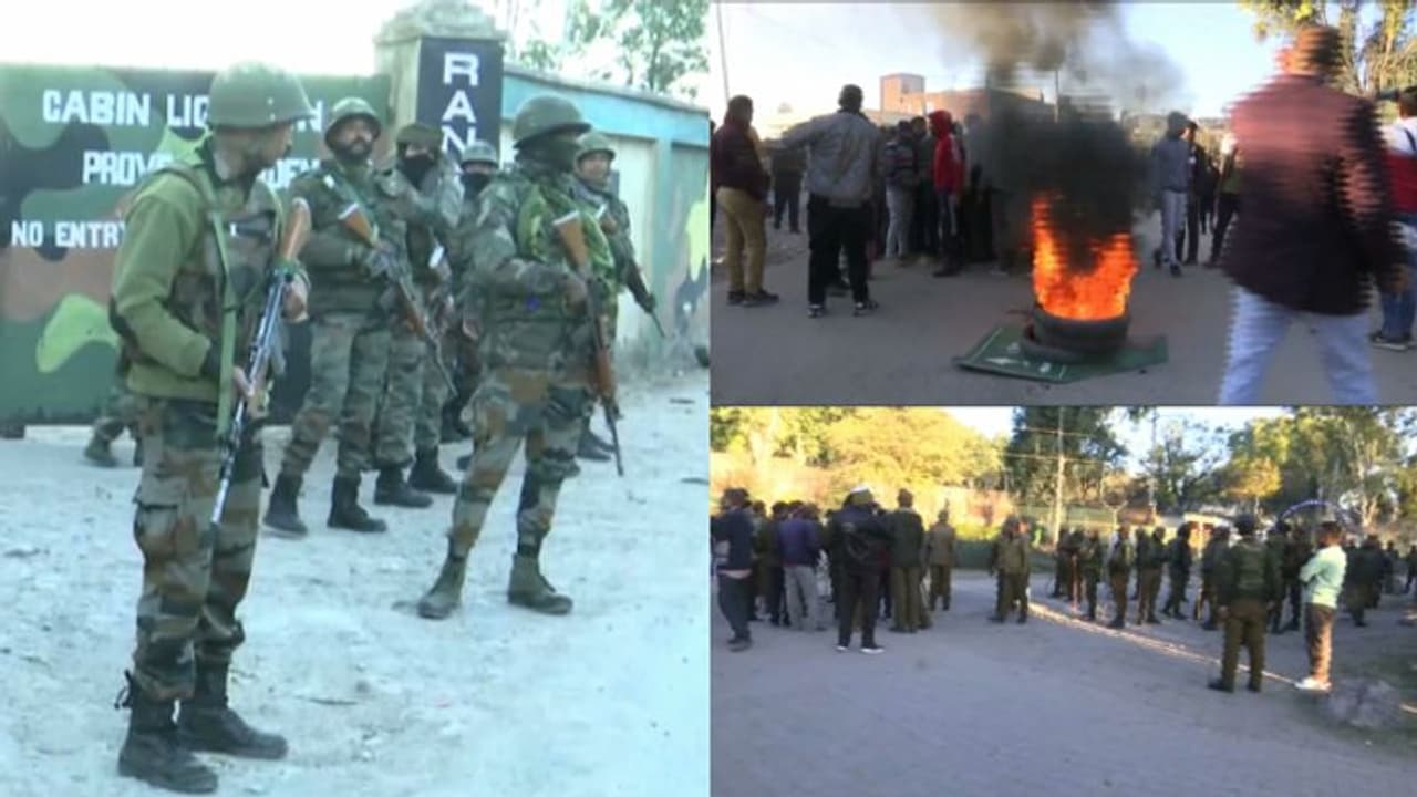 జమ్మూ కాశ్మీర్ రాజౌరి ఆర్మీ క్యాంపు సమీపంలో కాల్పులు.. ఇద్దరు పౌరులు మృతి..స్థానికుల నిరసనలు