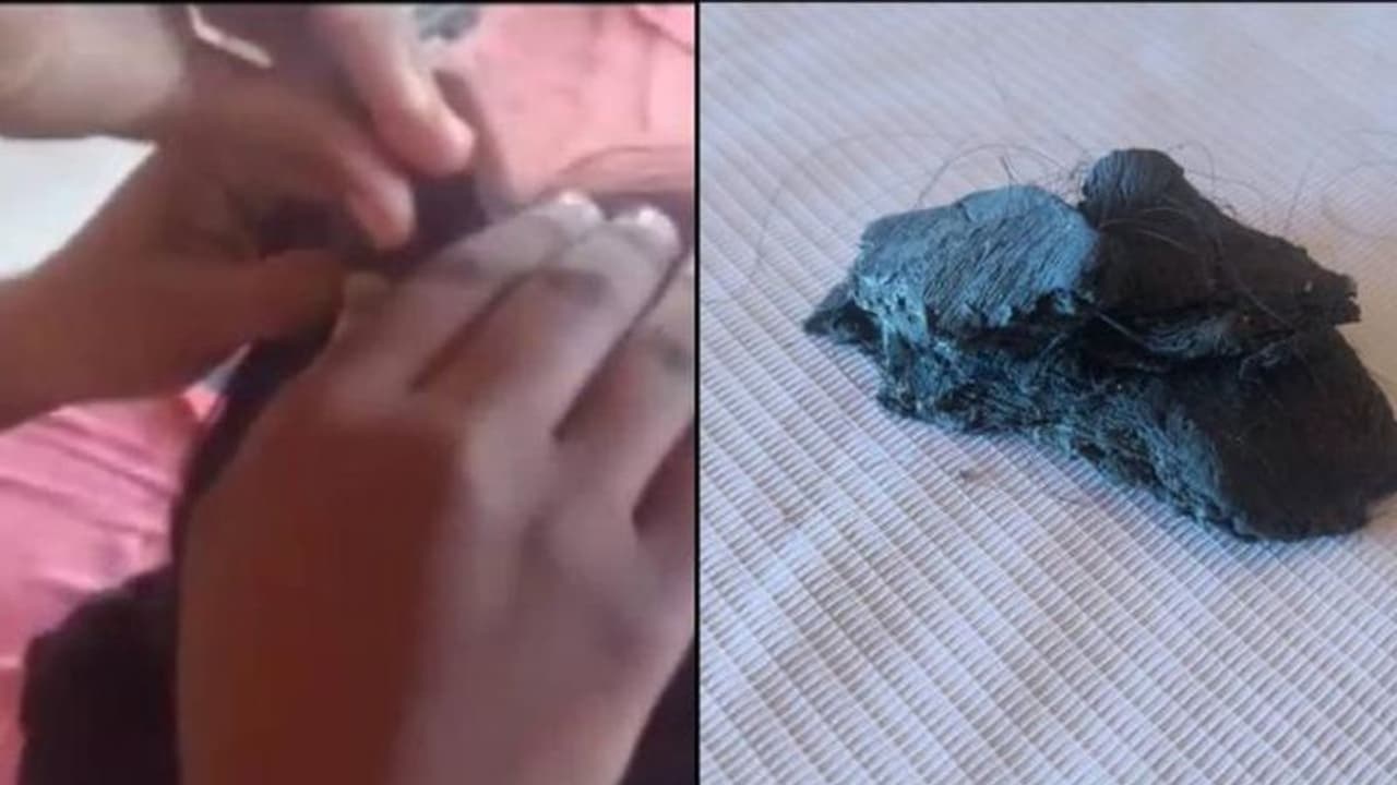 ಪೊಲೀಸ್ ಕೆಲಸ ಗಿಟ್ಟಿಸಿಕೊಳ್ಳಲು ತಲೆಗೆ M seal ಅಂಟಿಸಿದ ನಾರಿ