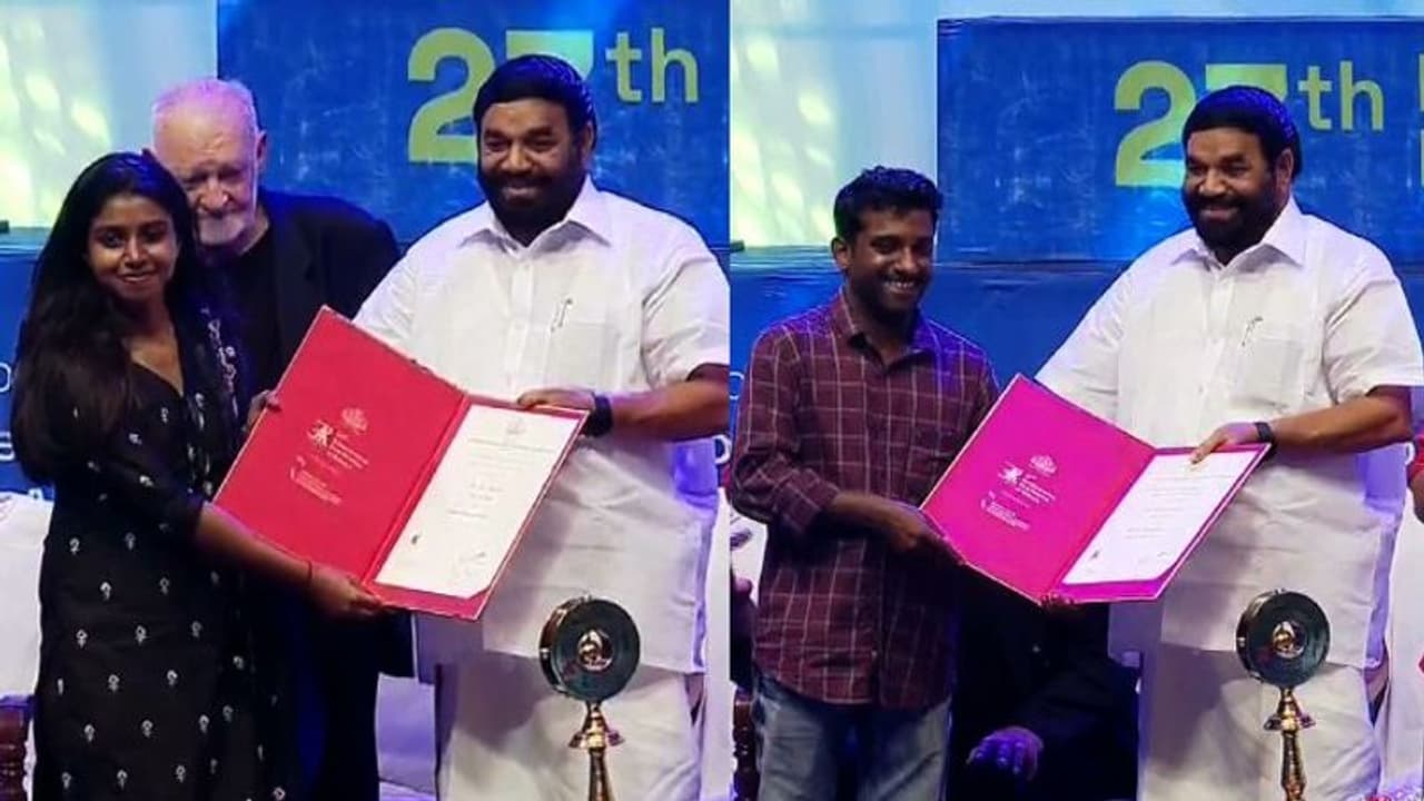 രാജ്യാന്തര ചലച്ചിത്ര മേളയിൽ തിളങ്ങി ഏഷ്യാനെറ്റ് ന്യൂസ്: രാജീവിനും എയ്ഞ്ചലിനും പുരസ്കാരം 