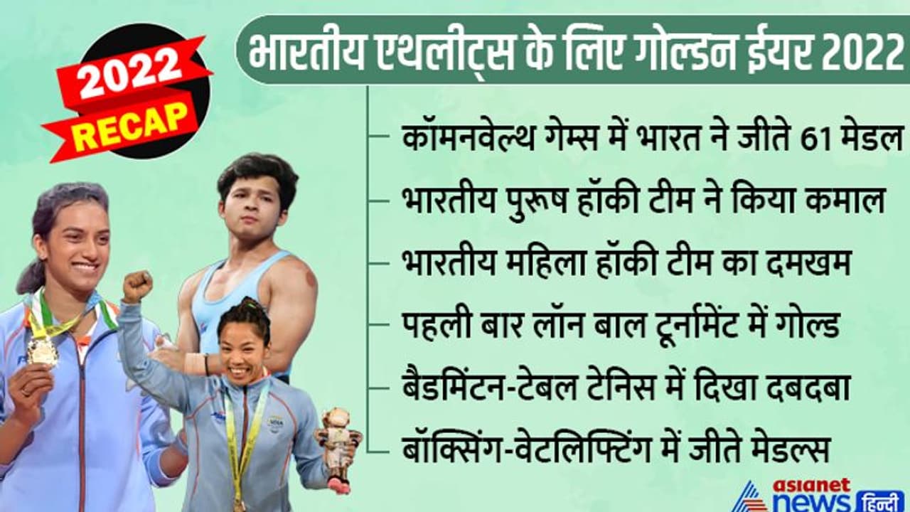 Sports Achievement India 2022: देश के एथलीट्स ने दिलाया सोना चांदी, जानें किन खेलों में रचा गया इतिहास Sports Achievement India 2022: देश के एथलीट्स ने दिलाया सोना चांदी, जानें किन खेलों में रचा गया इतिहास