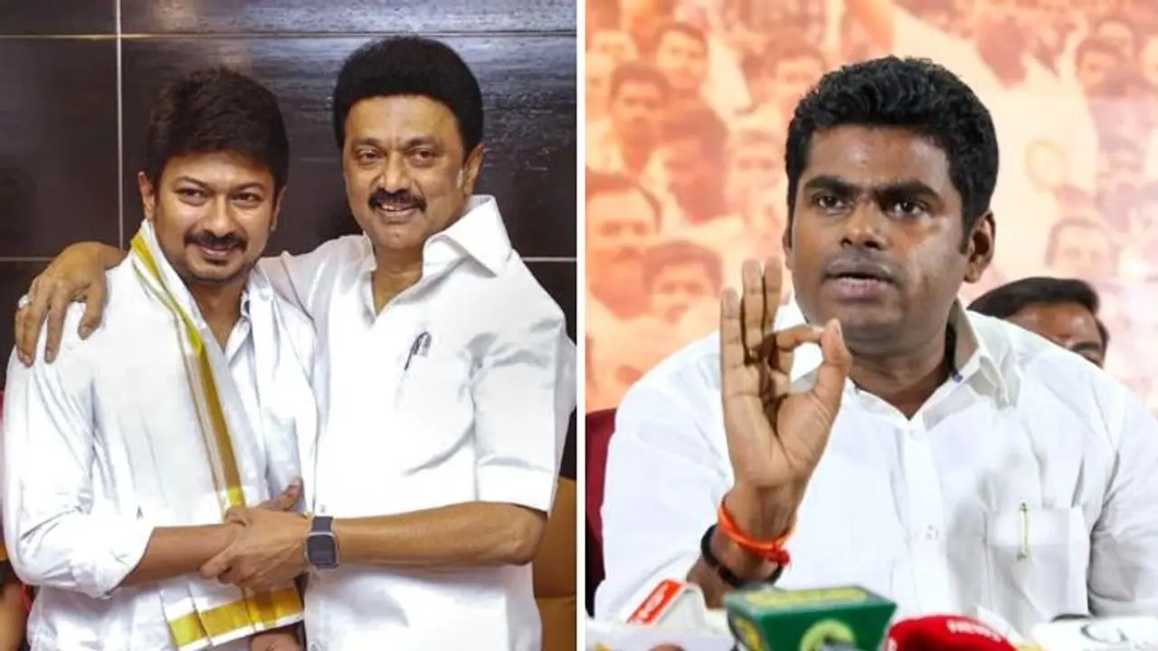 தமிழ்நாட்டின் நம்பர் 1 நடிகர்.. சினிமா, அதிகாரம் எவ்வளவு நாளுக்கு? திமுகவுக்கு சவால் விடும் அண்ணாமலை தமிழ்நாட்டின் நம்பர் 1 நடிகர்.. சினிமா, அதிகாரம் எவ்வளவு நாளுக்கு? திமுகவுக்கு சவால் விடும் அண்ணாமலை