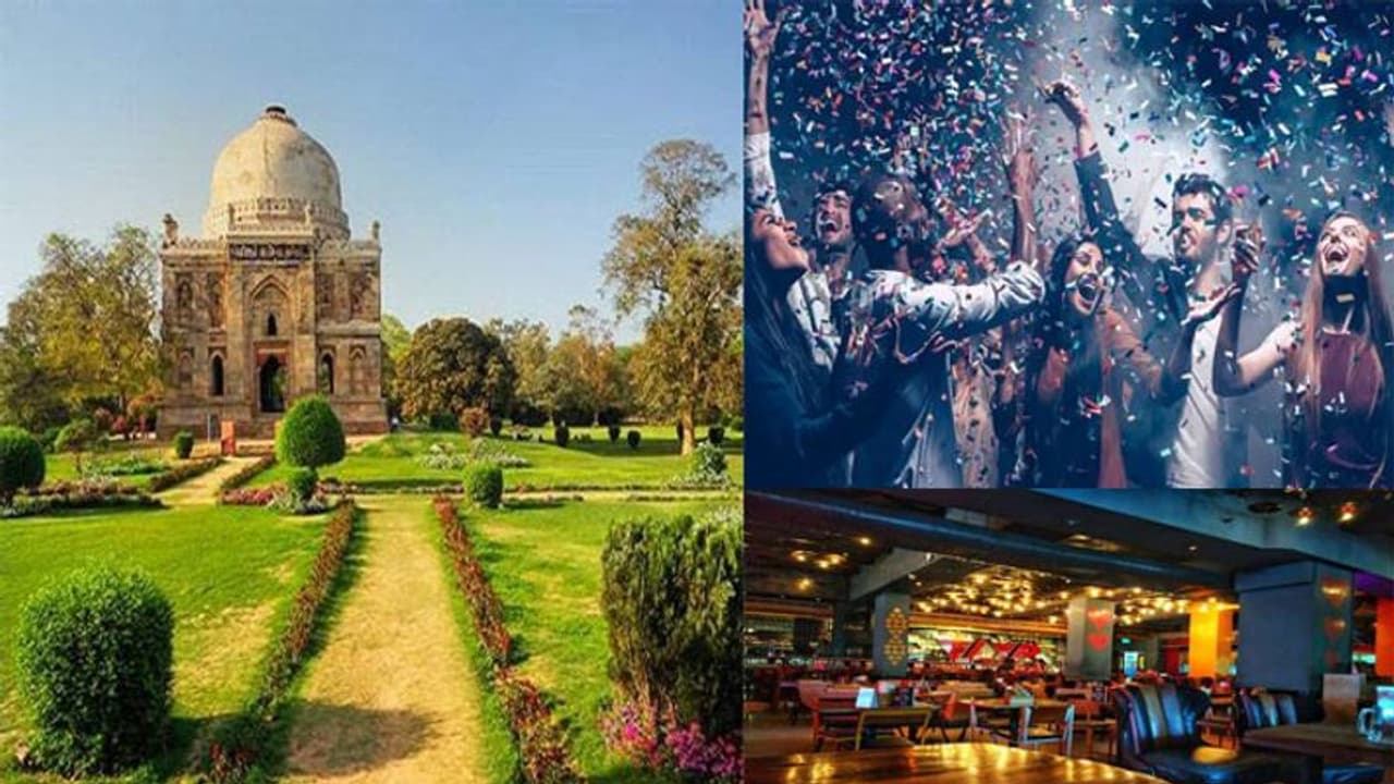 न्यू ईयर सेलिब्रेशन के लिए बेस्ट हैं दिल्ली की ये 6 जगहें, ड्रिंक डांस मस्ती से 31 दिसंबर की रात बनाए रंगीन न्यू ईयर सेलिब्रेशन के लिए बेस्ट हैं दिल्ली की ये 6 जगहें, ड्रिंक डांस मस्ती से 31 दिसंबर की रात बनाए रंगीन