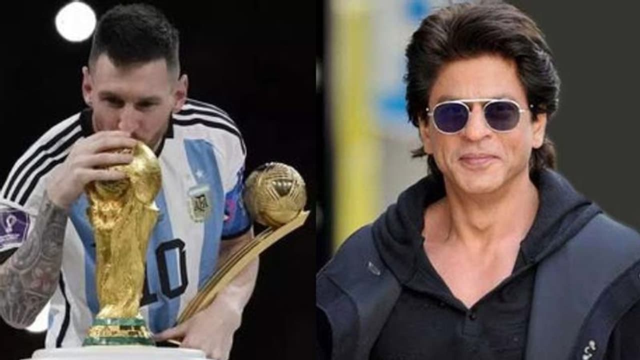 'കഴിവുകളിലും കഠിനാധ്വാനത്തിലും സ്വപ്നങ്ങളിലും വിശ്വസിക്കാൻ പ്രേരിപ്പിച്ച മെസ്സി'; ഷാരൂഖ് ഖാൻ