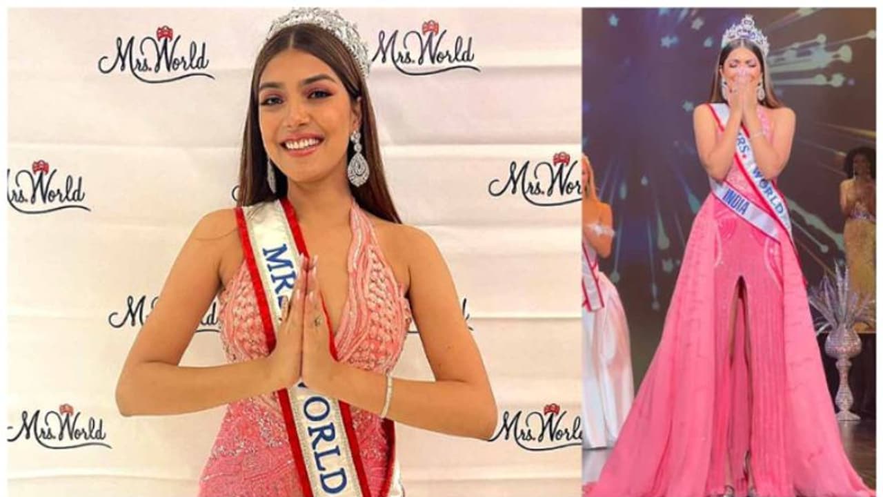 മിസിസ് വേൾഡ് 2022 കിരീടം സ്വന്തമാക്കി സർഗം കൗശൽ ; സൗന്ദര്യറാണിപ്പട്ടം 21 വർഷത്തിന് ശേഷം ഇന്ത്യയിലേക്ക് മിസിസ് വേൾഡ് 2022 കിരീടം സ്വന്തമാക്കി സർഗം കൗശൽ ; സൗന്ദര്യറാണിപ്പട്ടം 21 വർഷത്തിന് ശേഷം ഇന്ത്യയിലേക്ക്
