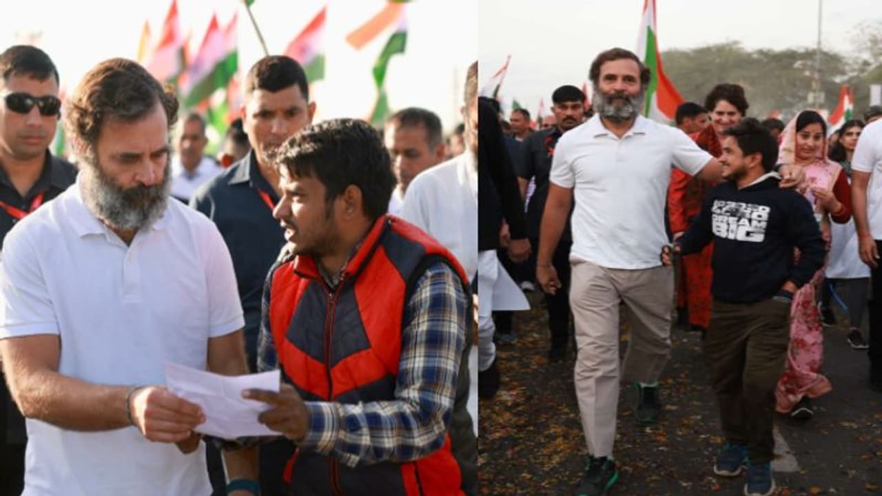 भारत जोड़ो यात्रा की राजस्थान में पहली जन सभा: जुटेंगे 2 लाख लोग, लंच के बाद नहीं चल पाएंगे राहुल गांधी भारत जोड़ो यात्रा की राजस्थान में पहली जन सभा: जुटेंगे 2 लाख लोग, लंच के बाद नहीं चल पाएंगे राहुल गांधी