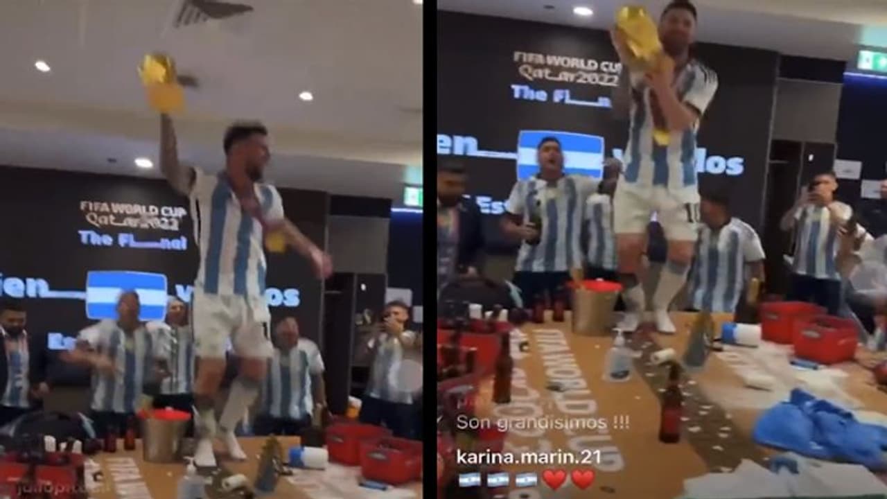 VIDEO: जीत के बाद मेसी के इस डांस कोअब तक 20 लाख से ज्यादा बार देखा गया VIDEO: जीत के बाद मेसी के इस डांस कोअब तक 20 लाख से ज्यादा बार देखा गया