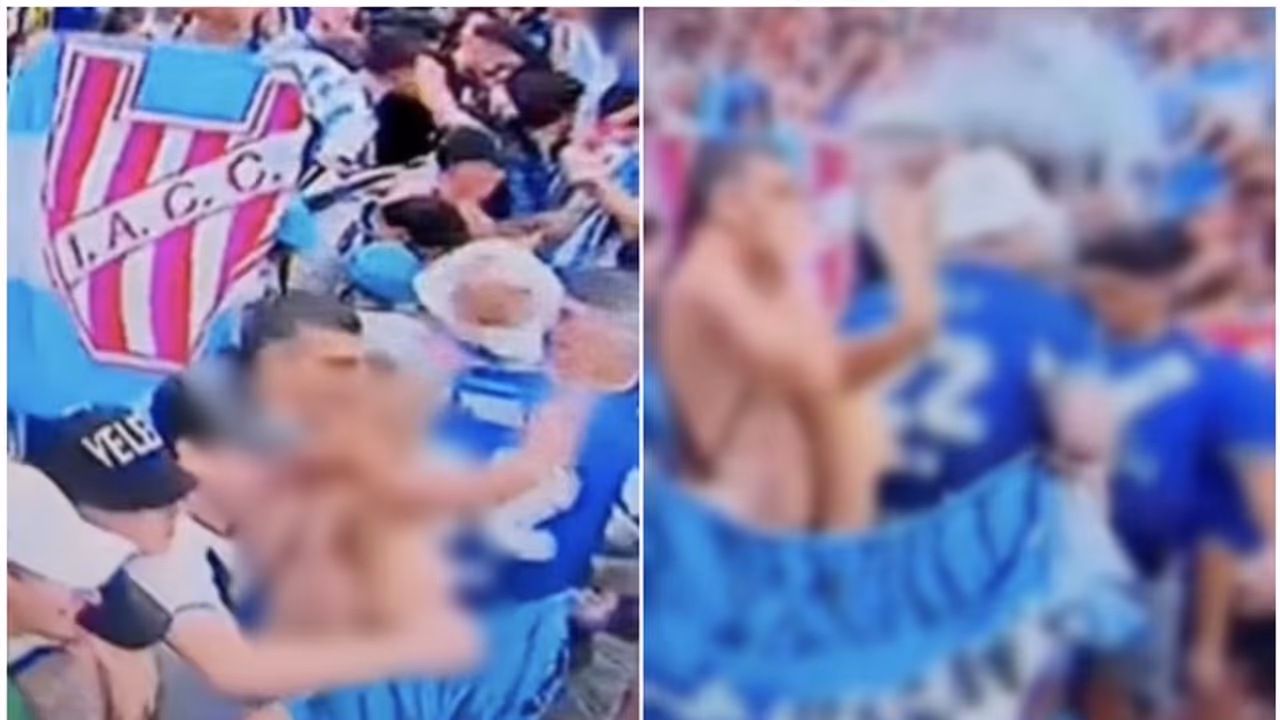 ആവേശം അടക്കാനായില്ല; വസ്ത്രമുരിഞ്ഞ് ആരവമുയർത്തി അർജന്റീന ആരാധിക; 'എട്ടിന്റെ പണി' വരുന്നു? ആവേശം അടക്കാനായില്ല; വസ്ത്രമുരിഞ്ഞ് ആരവമുയർത്തി അർജന്റീന ആരാധിക; 'എട്ടിന്റെ പണി' വരുന്നു?