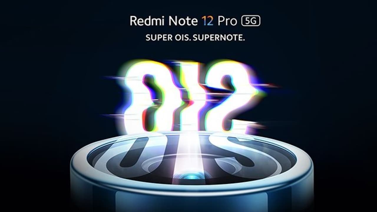 CONFIRMED! Redmi Note 12 Pro will have OIS camera, to launch in India on January 5