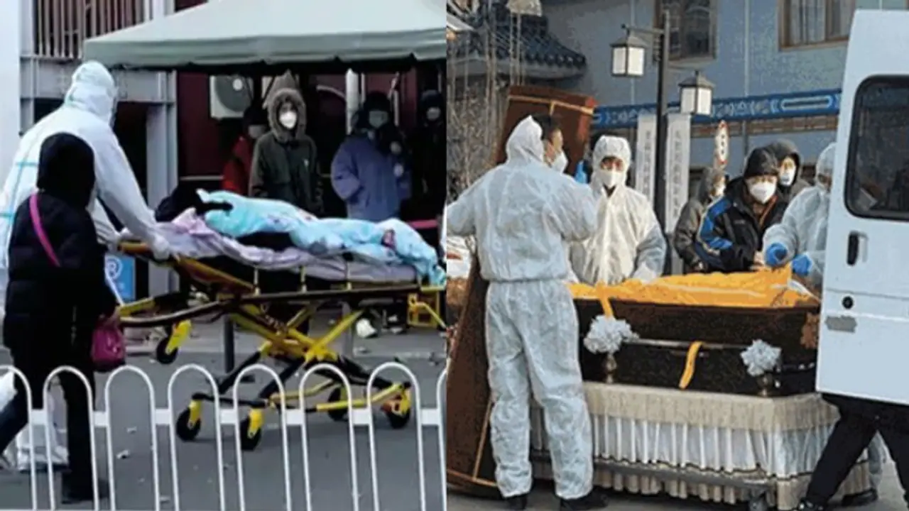 New Covid Model in China:சீனாவில் வேகெடுக்கும் கொரோனா!பெய்ஜிங்கில் பிணக்குவியல்! நிரம்பும் மருத்துவமனைகள் New Covid Model in China:சீனாவில் வேகெடுக்கும் கொரோனா!பெய்ஜிங்கில் பிணக்குவியல்! நிரம்பும் மருத்துவமனைகள்
