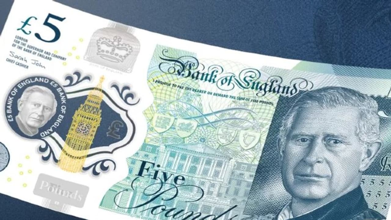 ചാള്സ് രാജാവിന്റെ ചിത്രമുള്ള നോട്ടുകള് പുറത്തിറക്കി ബാങ്ക് ഓഫ് ഇംഗ്ലണ്ട് ചാള്സ് രാജാവിന്റെ ചിത്രമുള്ള നോട്ടുകള് പുറത്തിറക്കി ബാങ്ക് ഓഫ് ഇംഗ്ലണ്ട്