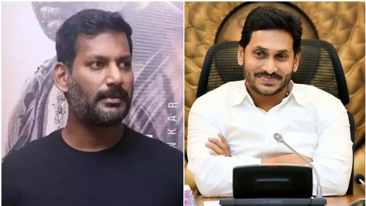 ರಾಜಕೀಯಕ್ಕೆ ನಟ ವಿಶಾಲ್?, ಕುತೂಹಲ ಮೂಡಿಸಿದ ಜಗನ್ ಮೋಹನ್ ರೆಡ್ಡಿ ಭೇಟಿ 